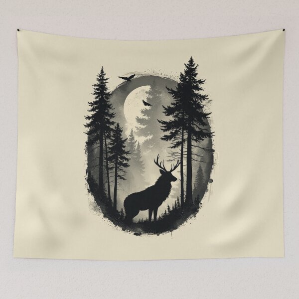 Item preview, forest silhouette designed and sold by vinniespeer.