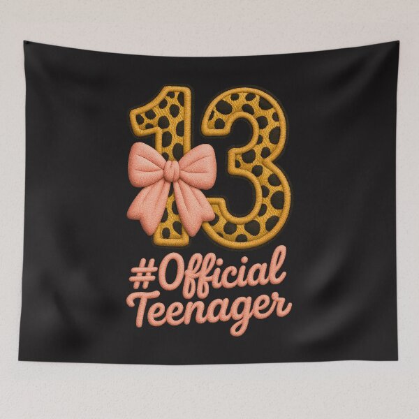 Item preview, Cute 13 Leopard Teen 3D Puff Embroidery Design designed and sold by JerdbordinShop.
