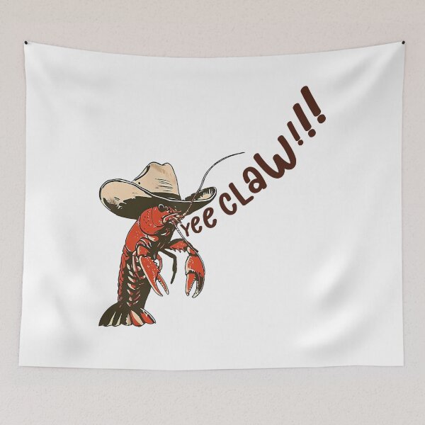 Item preview, Yee Claw Cowboy Crawfish Lasso Shirt designed and sold by LashondaGreen89.