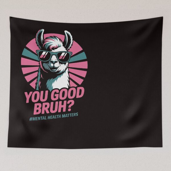 Item preview, You Good Bruh Therapy Mental Health Matters Awareness designed and sold by RopboxRone.