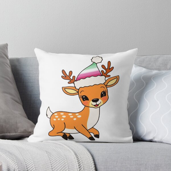 Item preview, Abrosexual Santa Hat Reindeer – Cute Abrosexual Christmas Design designed and sold by Travelslightly.