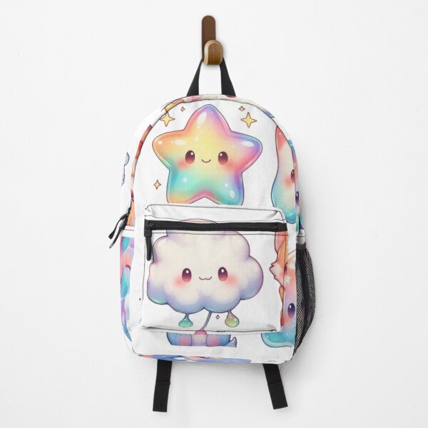 Item preview, Kawaii Pastel Creatures – Cute Fox, Bunny, Star, Cloud & Jelly Characters designed and sold by SuyPrintArt.