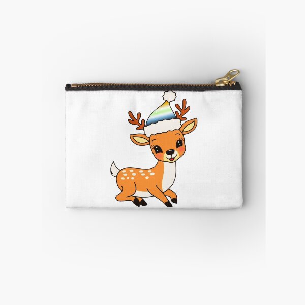 Item preview, AroAce Agender Santa Hat Reindeer – Cute AroAce Agender Christmas Design designed and sold by Travelslightly.