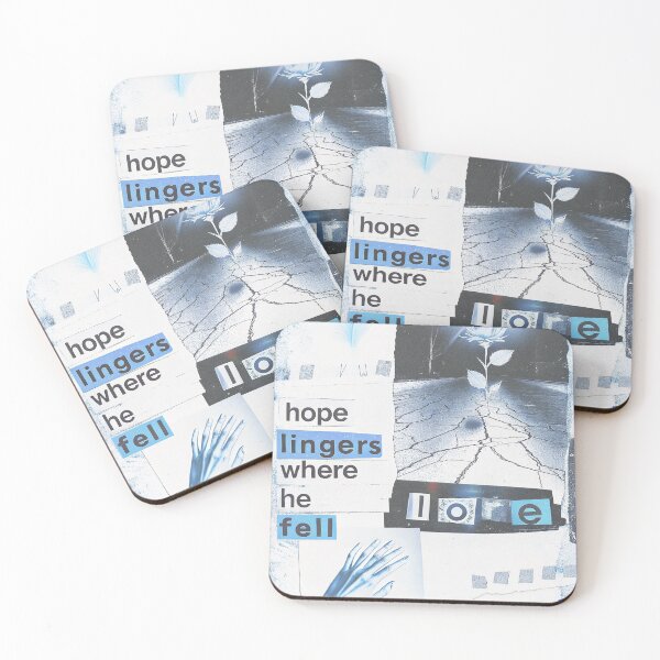 Item preview, Poster Hope Lingers Where He Fell - hope lingers where he fell designed and sold by Raw-Ink.