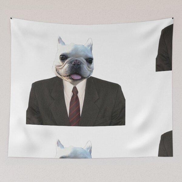 Item preview, distinguished pibble boss guy french bulldog designed and sold by kelizzies.