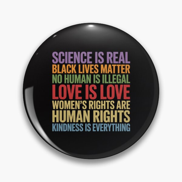 Item preview, Womens Gay Pride Science Is Real Black Lives Matter Love Is Love designed and sold by Silicula.