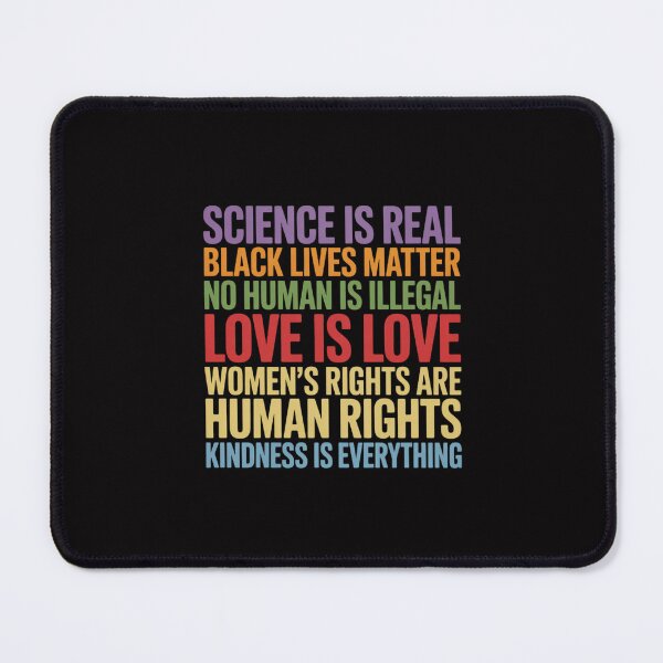 Item preview, Womens Gay Pride Science Is Real Black Lives Matter Love Is Love designed and sold by Silicula.