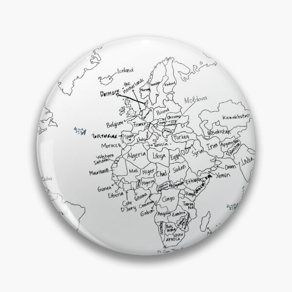 Item preview, World Map designed and sold by JohnKarmouche.