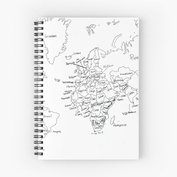 Item preview, World Map designed and sold by JohnKarmouche.