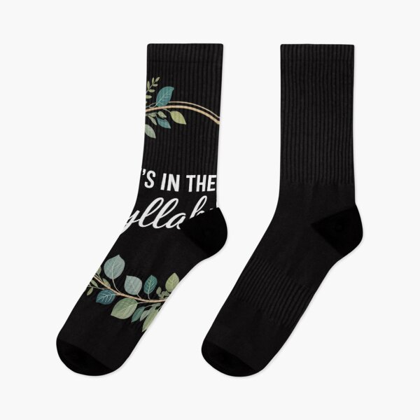 Item preview, Women Professor Saying Student It's In The Syllabus designed and sold by Silicula.