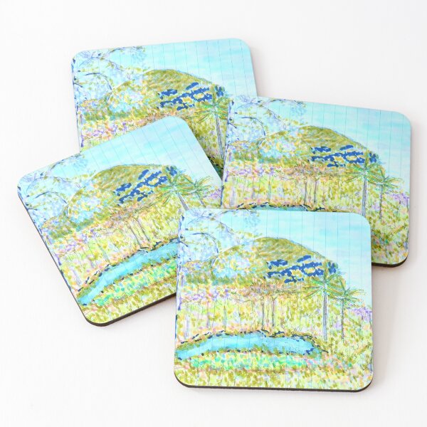 Item preview, Outlook to Coolum Montain designed and sold by lilysuzy.