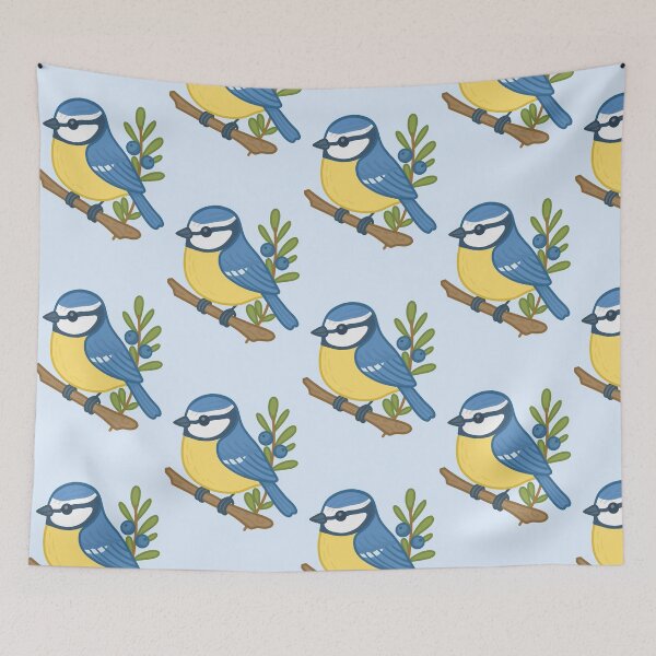 Item preview, Euroasia Blue Tit designed and sold by Bloom & Stick.