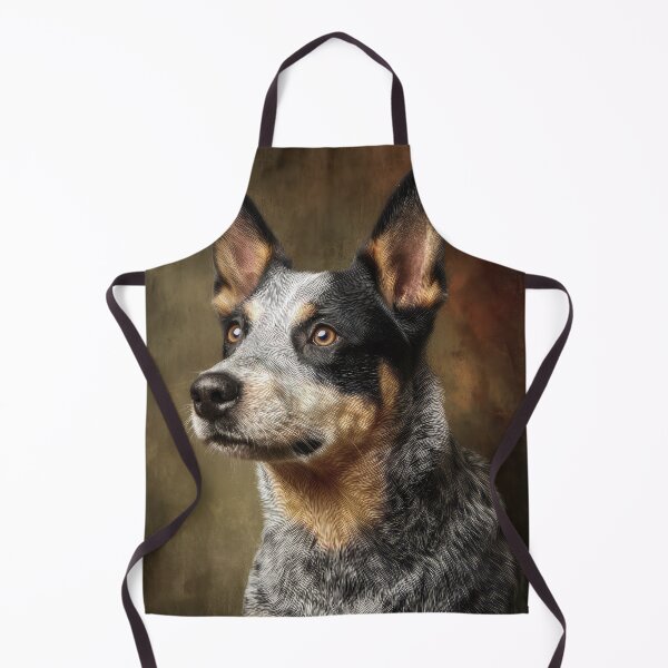 Item preview, Australian Cattle Dog Portrait designed and sold by Elisabeth Lucas.