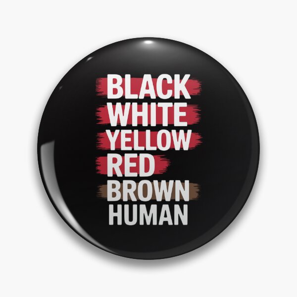 Item preview, Wa are all HUMAN Black White Red Yellow Brown! Lives Matter designed and sold by Silicula.