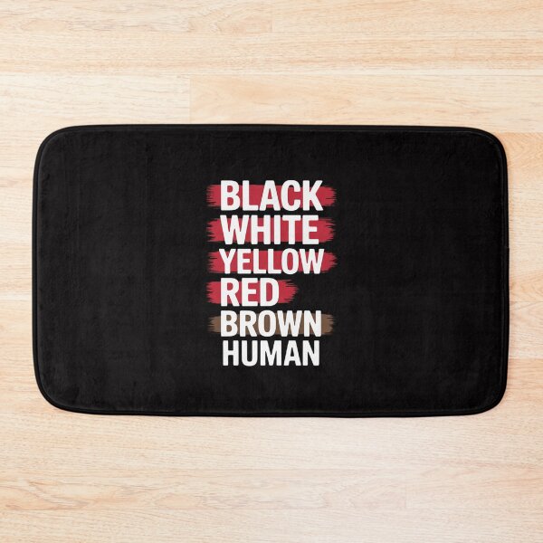 Item preview, Wa are all HUMAN Black White Red Yellow Brown! Lives Matter designed and sold by Silicula.