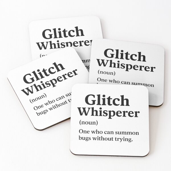 Item preview, Glitch Whisperer Definition Gamer Shirt designed and sold by Eric’s Creative Corner.