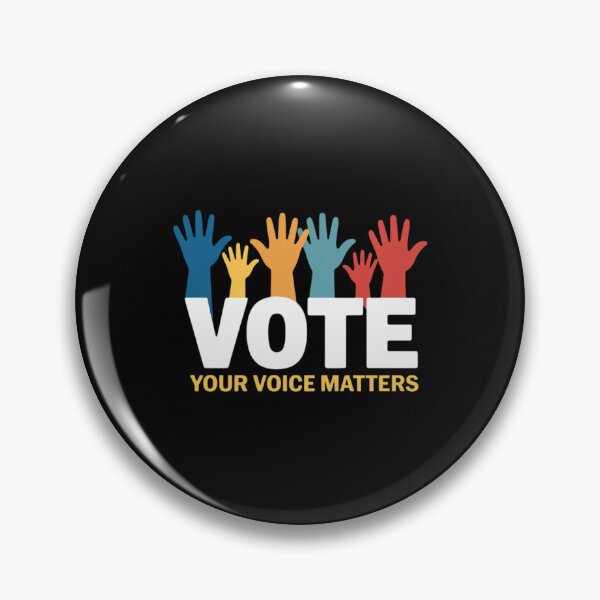 Item preview, Vote Your Voice Matters Presidential Election designed and sold by Silicula.