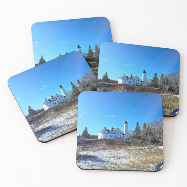 Item preview, Snow-Dusted Lighthouse designed and sold by WilfuerM.