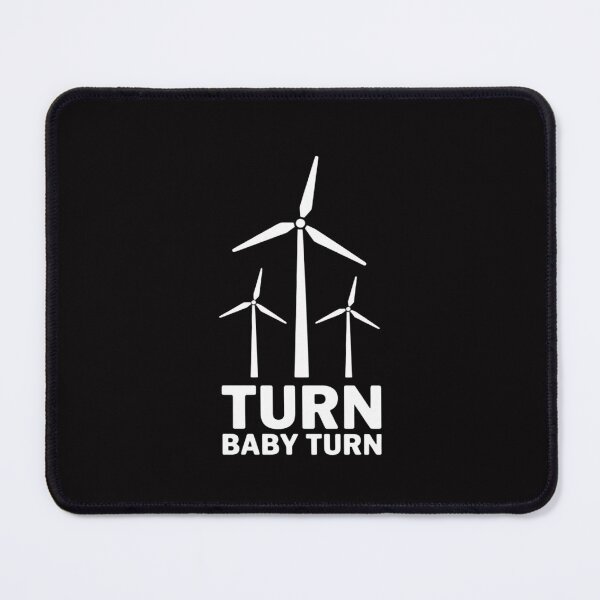 Item preview, Turn Baby Turn Local Wind Farm Turbine Tech Gift designed and sold by Silicula.