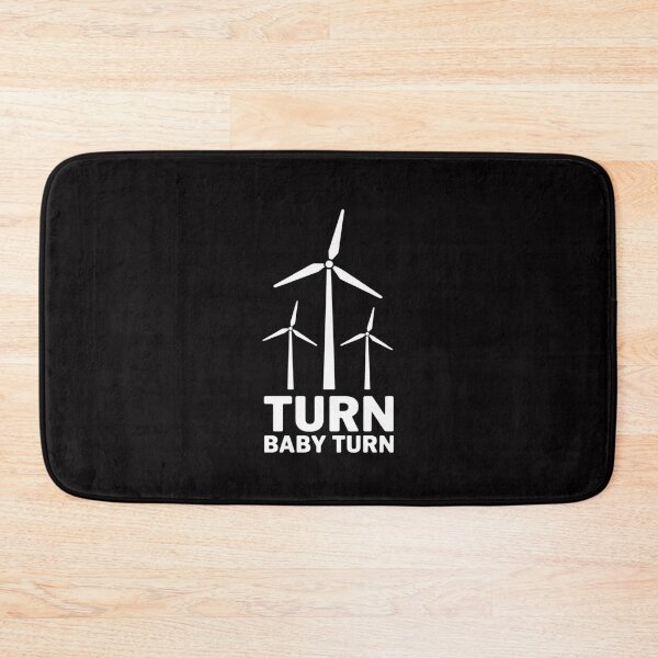Item preview, Turn Baby Turn Local Wind Farm Turbine Tech Gift designed and sold by Silicula.