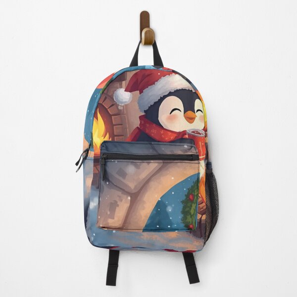 Item preview, Penguin Couple – Warm Christmas in the Igloo designed and sold by WildlifeWhimsy.