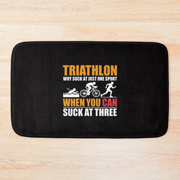 Item preview, Triathlon Why Suck At Just One Sport Tri designed and sold by Silicula.