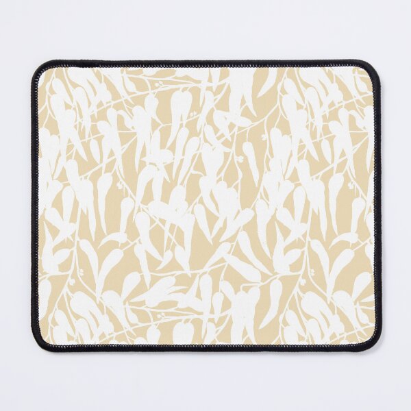 Item preview, Gumleaves silhouette - Painted Leaves - yellow designed and sold by Stephanie Fiona Design.