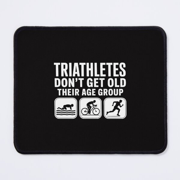 Item preview, Triathlon Men Women Triathletes Swim Bike Run designed and sold by Silicula.