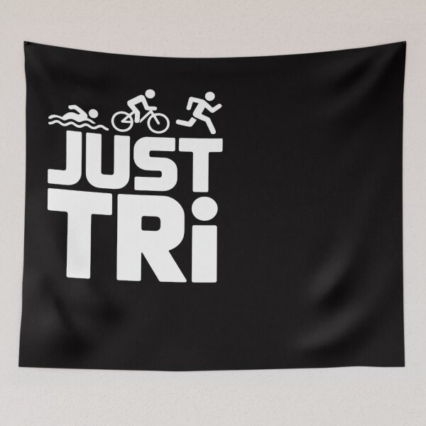 Item preview, Triathlon Just Tri Sport Triathlete Gift designed and sold by Silicula.