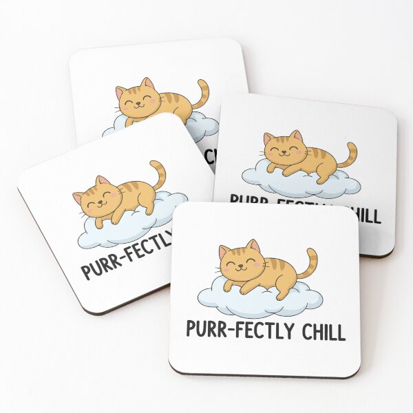 Item preview, Purr-fectly Chill Cloud Cat designed and sold by Red Arts.