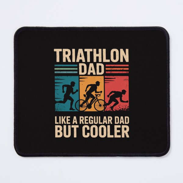 Item preview, Triathlon For Men Dad Swim Bike Run Triathletes designed and sold by Silicula.