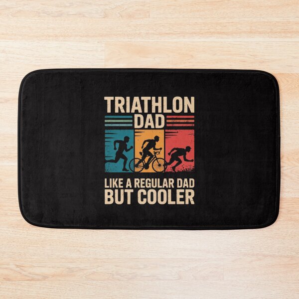 Item preview, Triathlon For Men Dad Swim Bike Run Triathletes designed and sold by Silicula.