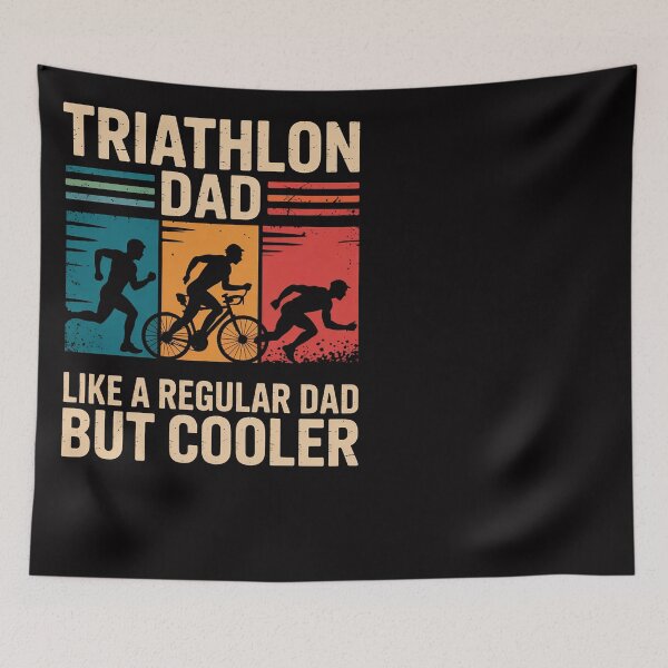 Item preview, Triathlon For Men Dad Swim Bike Run Triathletes designed and sold by Silicula.