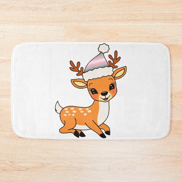Item preview, Demigirl Flag Santa Hat Reindeer – Cute LGBTQ Christmas Design designed and sold by Travelslightly.