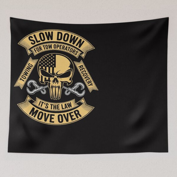 Item preview, Tow Lives Matter Thin Yellow Line Tow Truck Driver designed and sold by Silicula.
