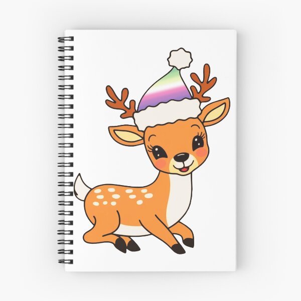Item preview, Genderfae Flag Santa Hat Reindeer – Cute LGBTQ Christmas Design designed and sold by Travelslightly.
