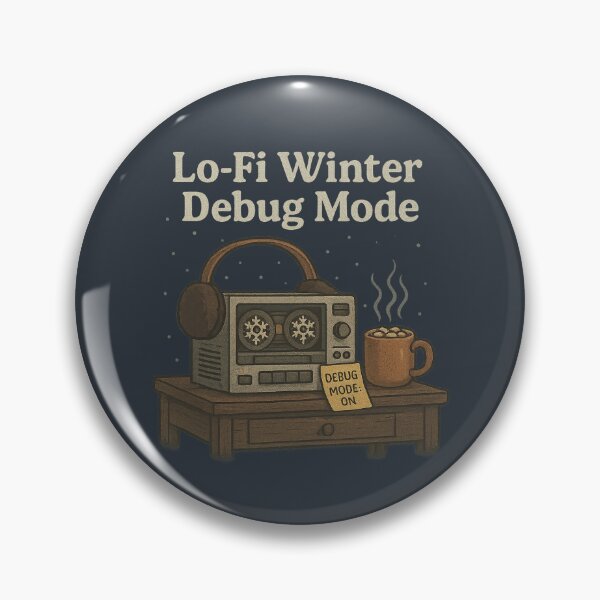 Item preview, Lo-Fi Winter Debug Mode designed and sold by peaknerd.