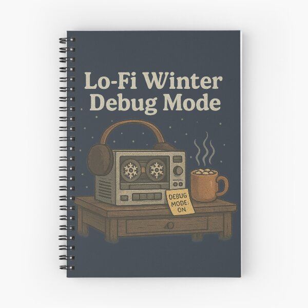 Item preview, Lo-Fi Winter Debug Mode designed and sold by peaknerd.