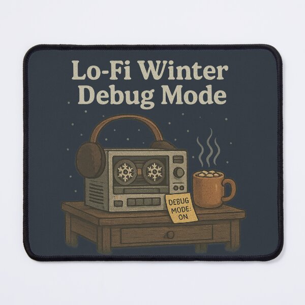 Item preview, Lo-Fi Winter Debug Mode designed and sold by peaknerd.