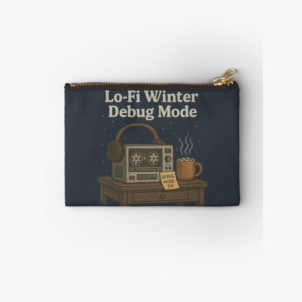 Item preview, Lo-Fi Winter Debug Mode designed and sold by peaknerd.