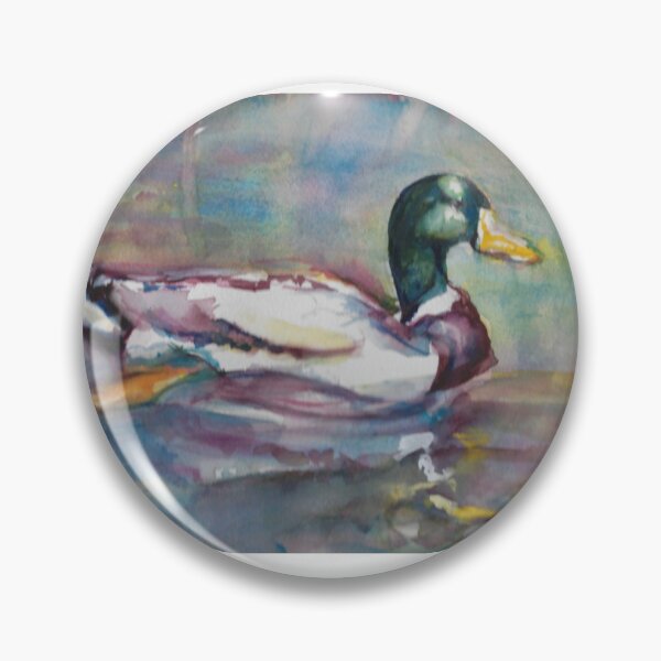 Item preview, Mallard on Pastel Waters designed and sold by Creation Art and Cards by Carol.