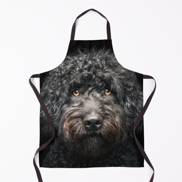 Item preview, Barbet Portrait on Black designed and sold by Elisabeth Lucas.
