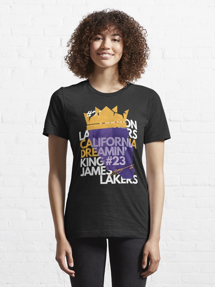 TEE SHIRT UNISEX KING 23 LEBRON JAMES