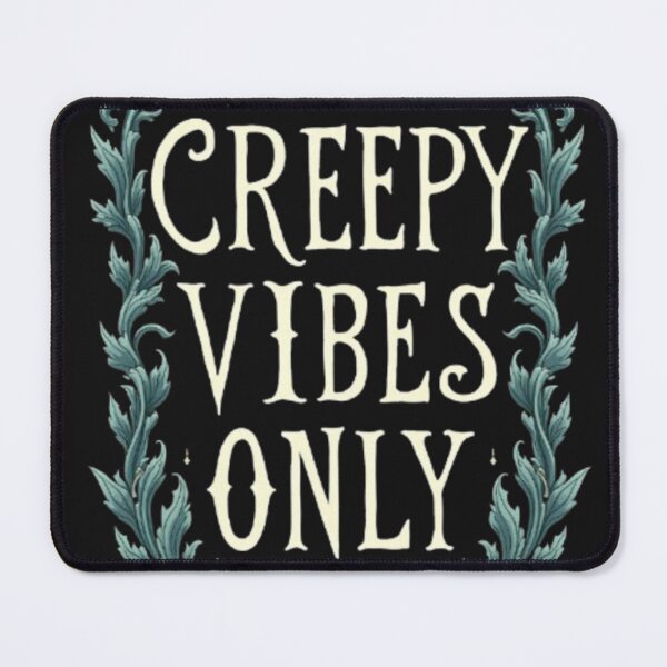 Item preview, Creepy Vibes Only | Gothic Dark Aesthetic Victorian Horror Humor Journal designed and sold by Antik by Schulz.