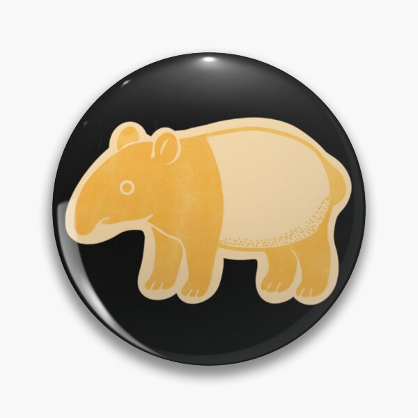 Item preview, Cute Yellow Tapir designed and sold by Bloom & Stick.