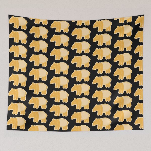 Item preview, Cute Yellow Tapir designed and sold by Bloom & Stick.
