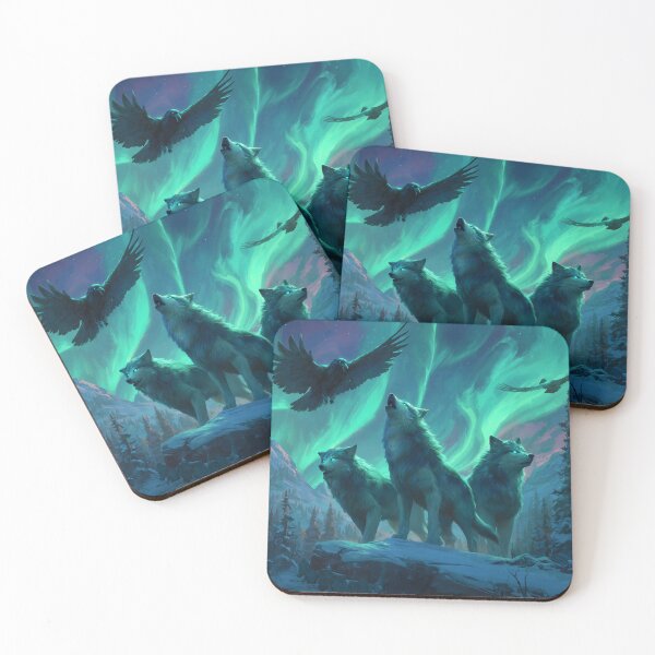 Item preview, Howl of the Northern Lights designed and sold by ArgentoArt.