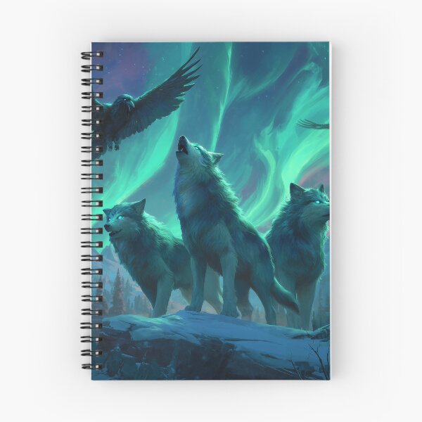 Item preview, Howl of the Northern Lights designed and sold by ArgentoArt.