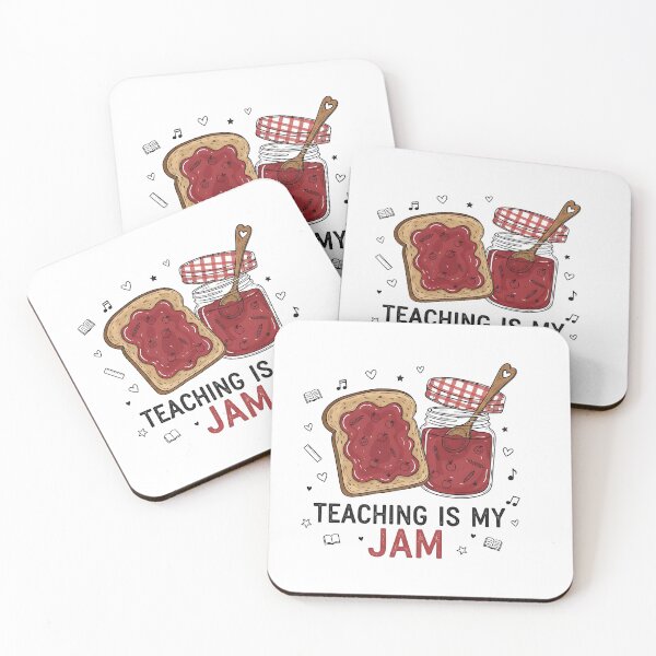 Item preview, Teaching Is My Jam designed and sold by King Arthur's Hall.