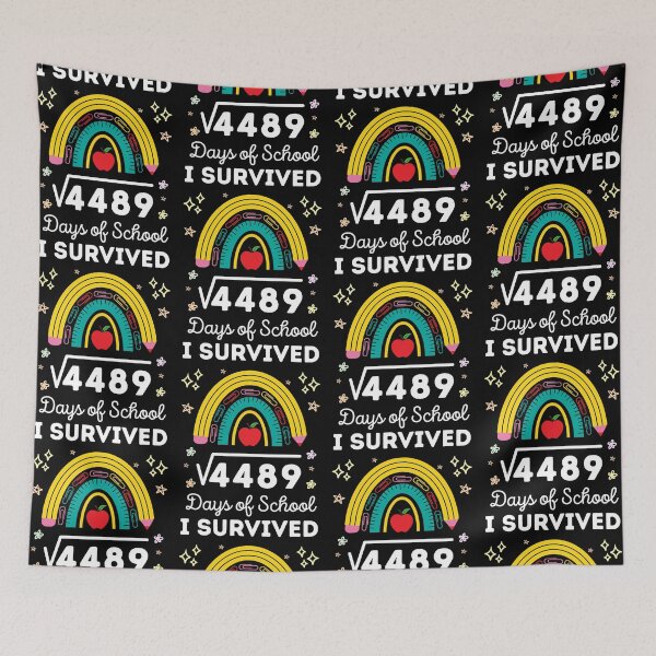 Item preview, I Survived Square Root 4489 67 Days Of School Six Seven Rainbow designed and sold by jakaun.